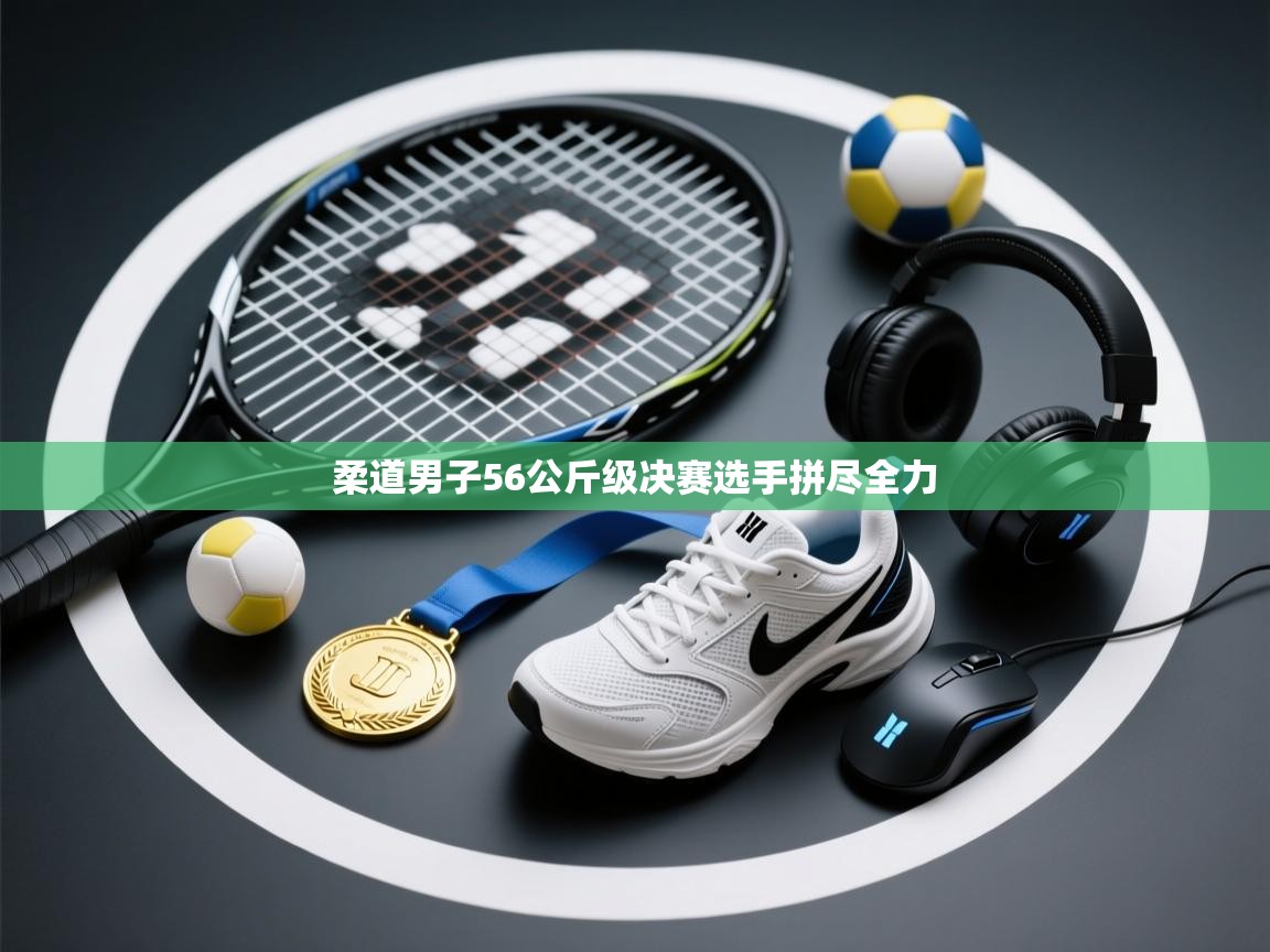 柔道男子56公斤级决赛选手拼尽全力  第2张