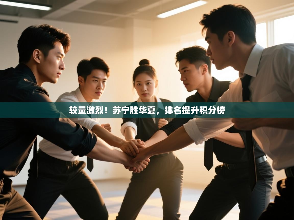 较量激烈！苏宁胜华夏，排名提升积分榜  第1张